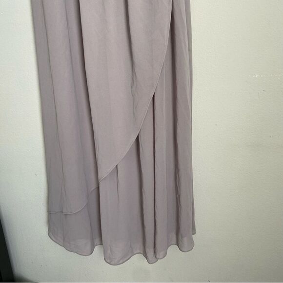 LULU’s light grey halter top maxi dress NWT - Picture 8 of 10